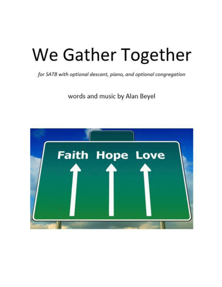 We Gather Together Sheet Music