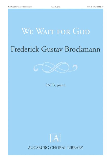 Free Sheet Music We Wait For God