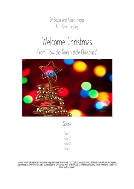 Welcome Christmas Sheet Music