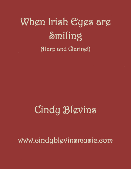 When Irish Eyes Are Smiling Arranged For Harp And Bb Clarinet Sheet Music