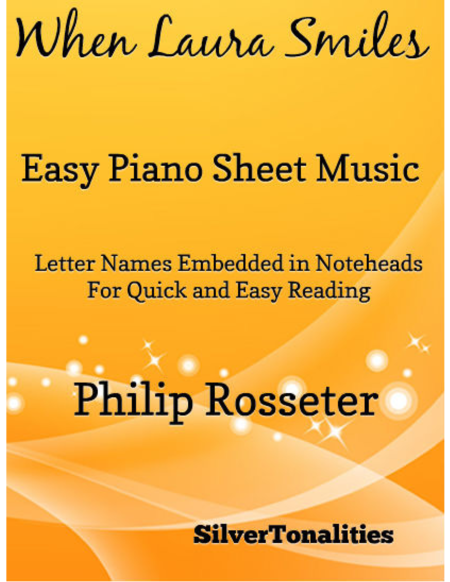 When Laura Smiles Easy Piano Sheet Music Sheet Music