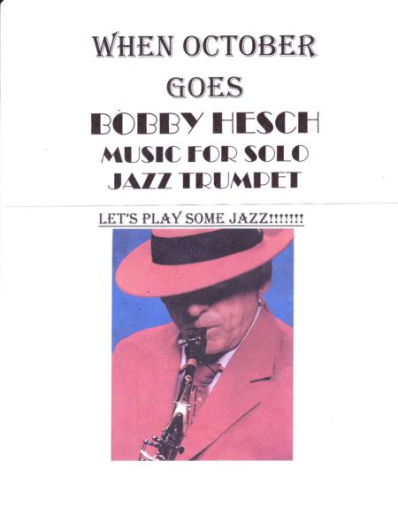 When October Goes For Solo Jazz Trumpet Sheet Music