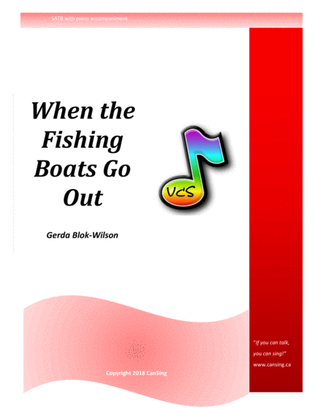 When The Fishing Boats Go Out Sheet Music