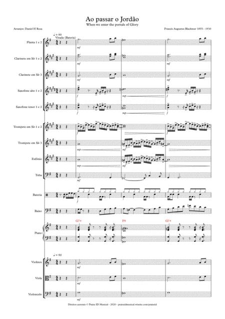 When We Enter The Portals Of Glory The Numberless Host Sheet Music