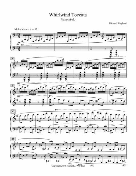 Whirlwind Tocatta Sheet Music