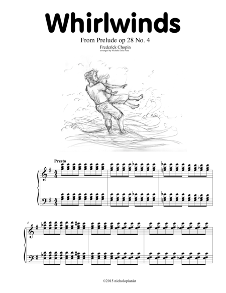 Whirlwinds Prelude 0p 28 No 4 Sheet Music