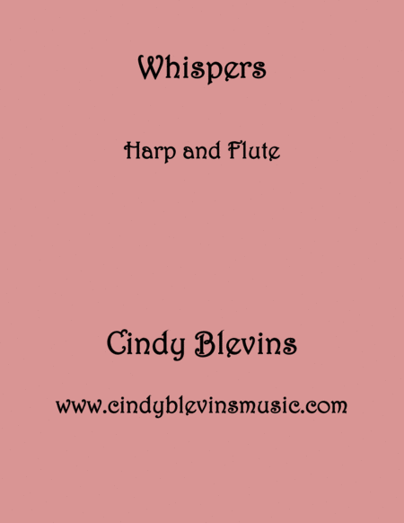 Whispers For Harp And Flute From My Book Gentility For Harp And Flute Sheet Music