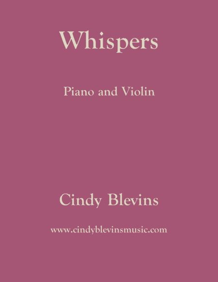 Whispers For Piano And Violin Sheet Music