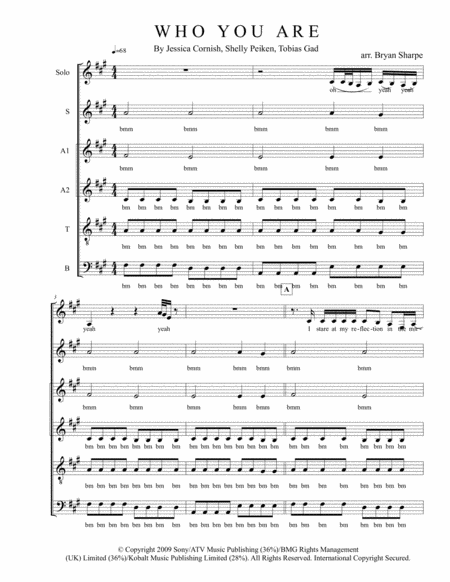 Who You Are Sheet Music