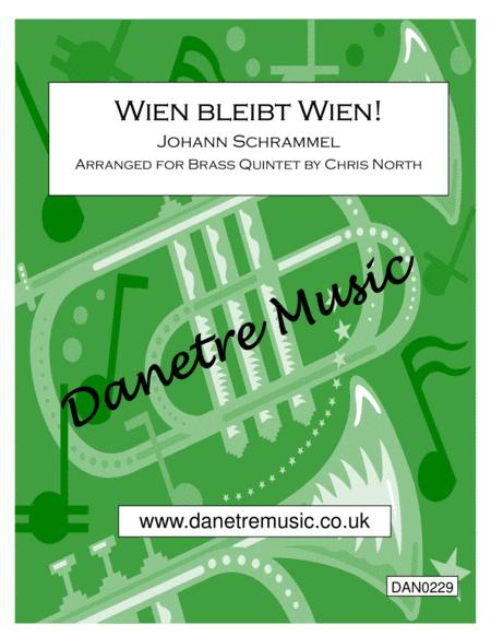 Wien Bleibt Wien Brass Quintet Sheet Music