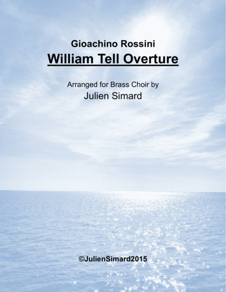 William Tell Overture For Brass Choir Sheet Music