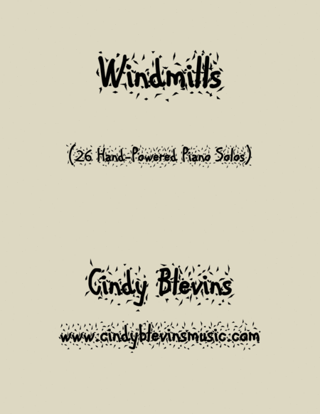 Windmills 26 Original Piano Solos Intermediate Sheet Music