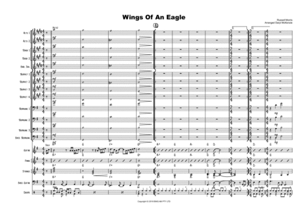 Wings Of An Eagle Vocal With Big Band Sheet Music