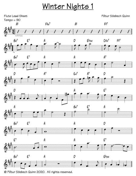 Winter Nights 1 Sheet Music