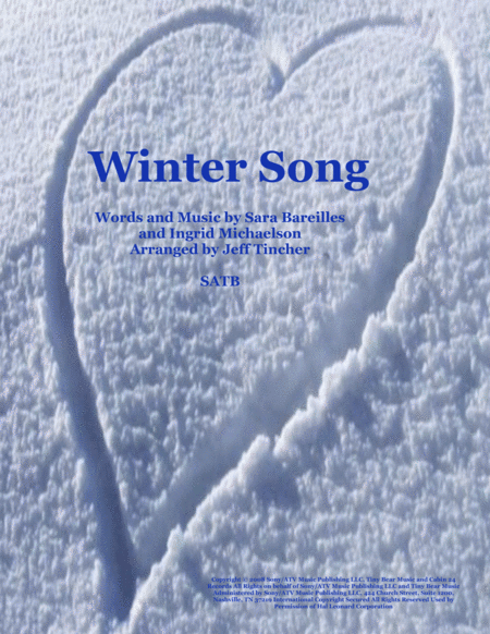 Winter Song Sheet Music