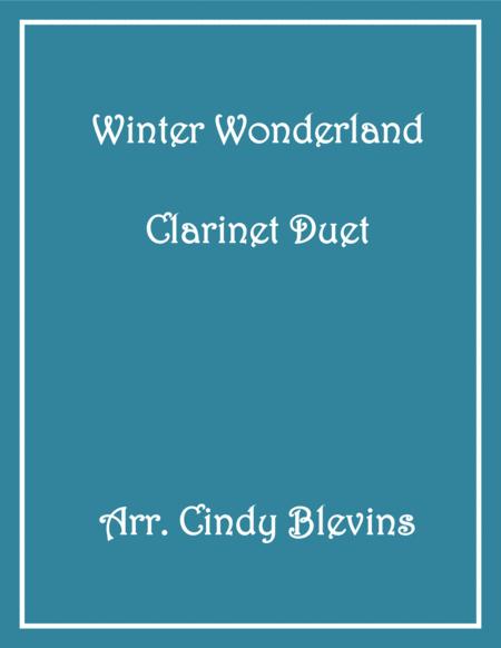 Winter Wonderland Clarinet Duet Sheet Music