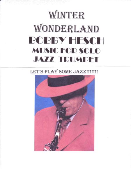 Free Sheet Music Winter Wonderland For Solo Jazz Trumpet