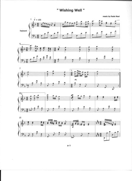 Wishing Well Sheet Music