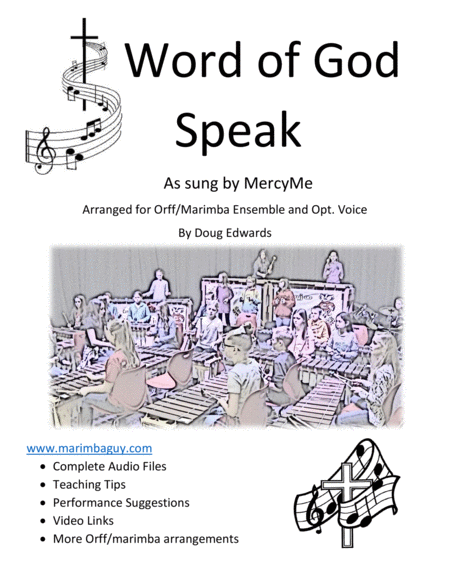 Word Of God Speak As Performed By Mercyme Sheet Music