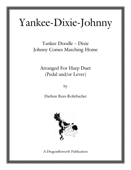 Free Sheet Music Yankee Dixie Johnny
