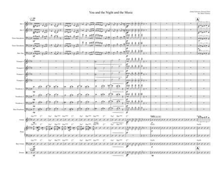 Free Sheet Music You And The Night And The Music