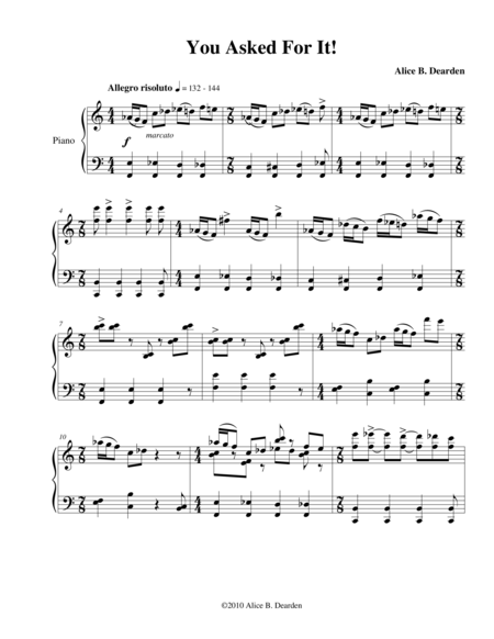 You Asked For It Sheet Music