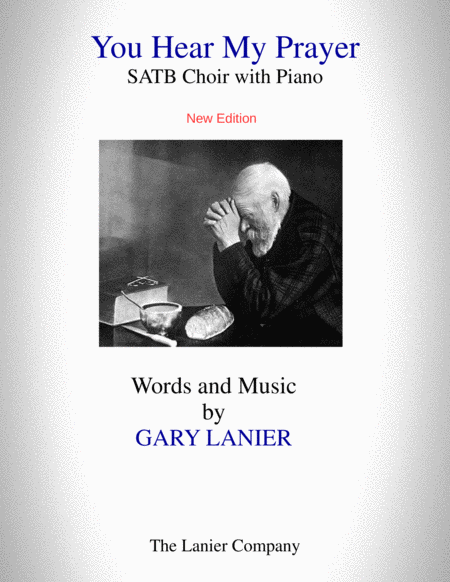 Free Sheet Music You Hear My Prayer Satb Choir And Piano