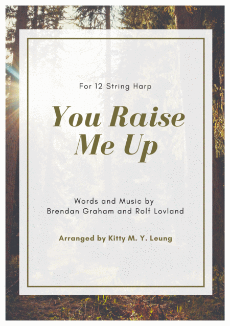 You Raise Me Up 12 String Harp Sheet Music