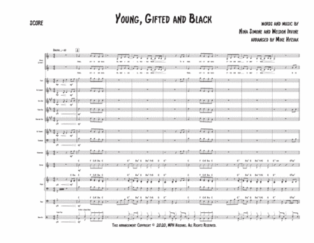 Young Gifted And Black Sheet Music