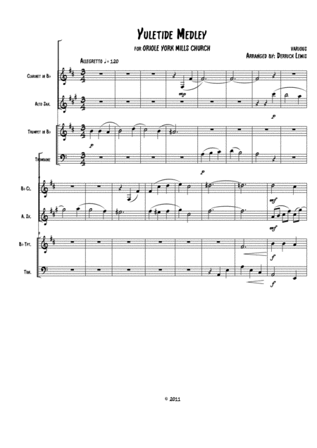 Yuletide Medley Sheet Music