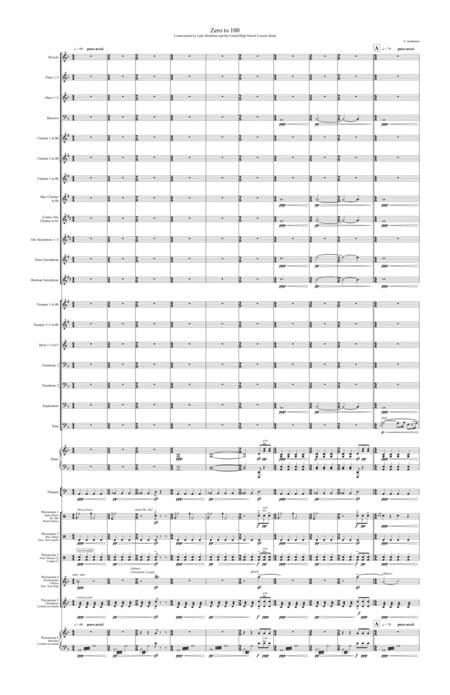 Free Sheet Music Zero To 100