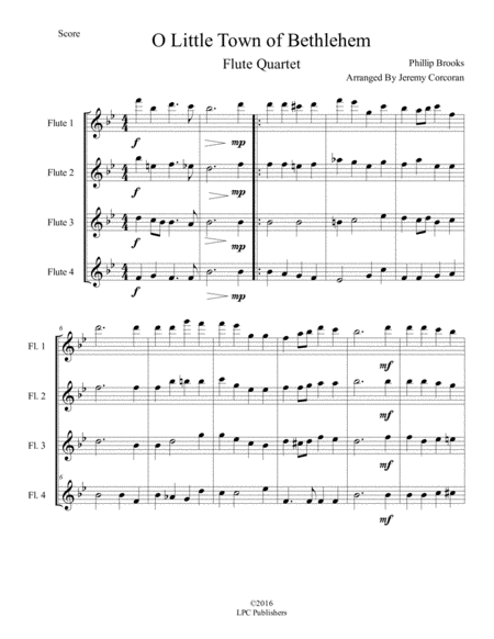 10 Christmas Carols For Flute Quartet Page 2