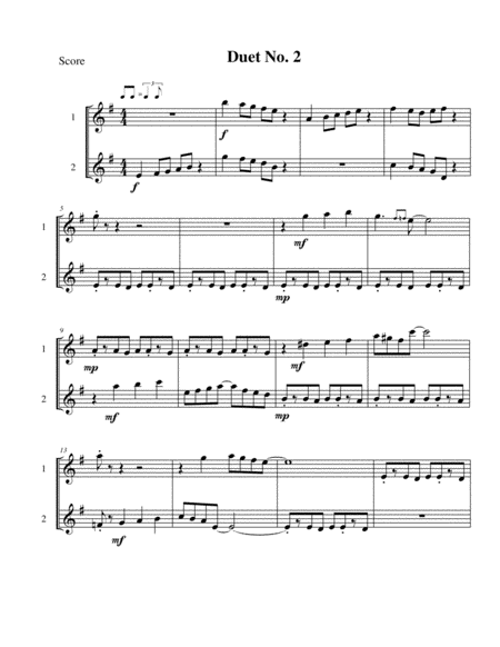 10 Eb Sax Duets For Teens Page 2