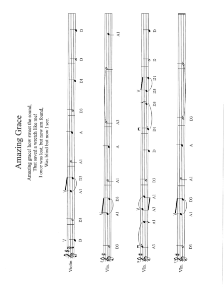 10 Simple Hymns For Violin Page 2
