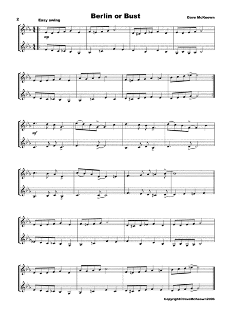 10 Swing Duets For Violin Page 2