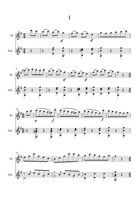 12 Walzes For Flute And Guitar Duet Page 2