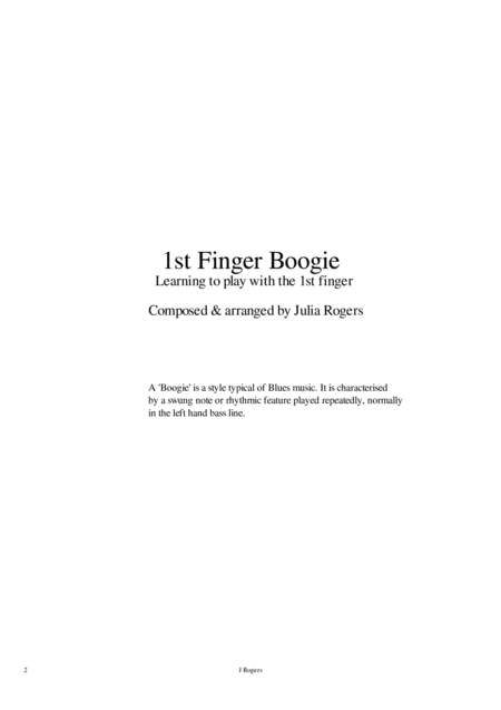 1st Finger Boogie Page 2
