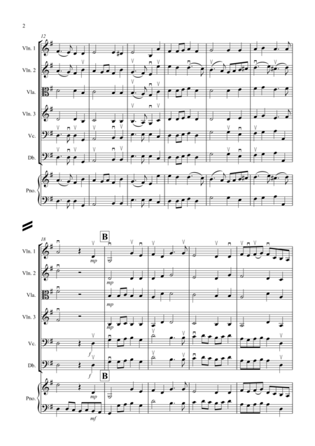 2 Classical Favourites For String Orchestra Volume Three Page 2