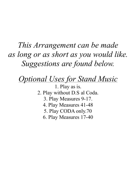 25 Or 6 To 4 For Pep Band Page 2