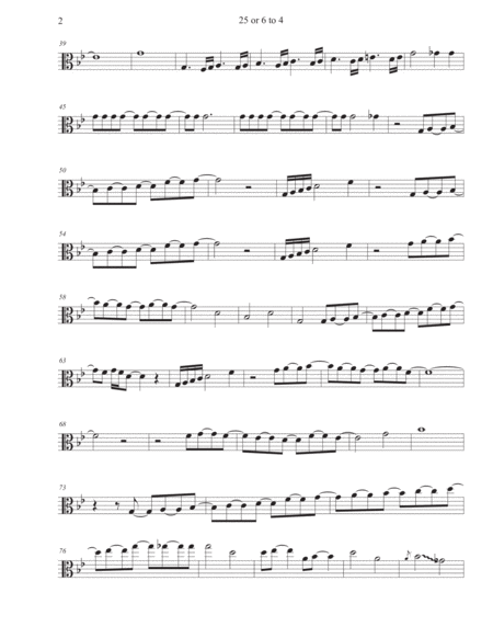 25 Or 6 To 4 Viola Gtr Solo Incl Page 2