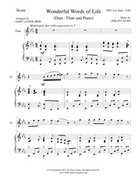 3 Hymns Of Encouragement For Flute And Piano With Score Parts Page 2