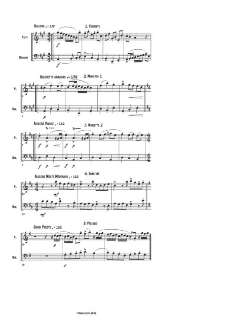 5 Duets For Violin Cello Adapted From G F Handels Easy Pieces For Piano Page 2