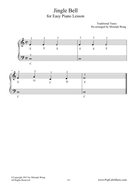 5 Lovely Children Piano Tunes Very Easy Version Page 2