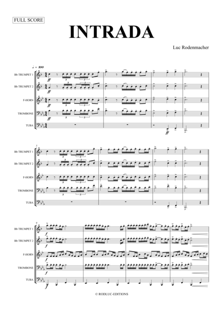 5 Pieces For Brass Quintet Page 2