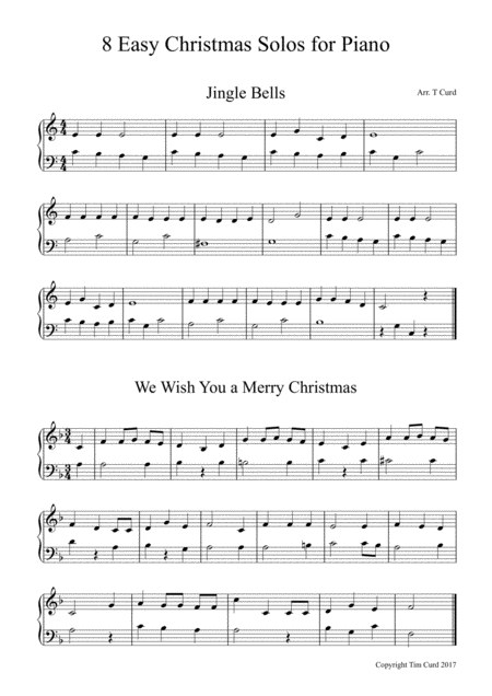 8 Easy Christmas Solos For Piano Page 2