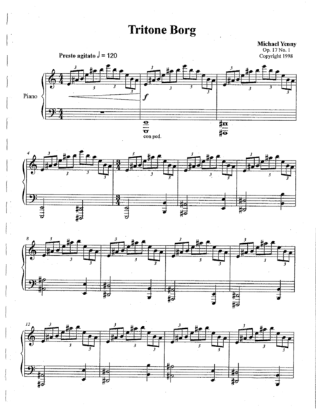 8 Pieces For Piano Op 17 Page 2