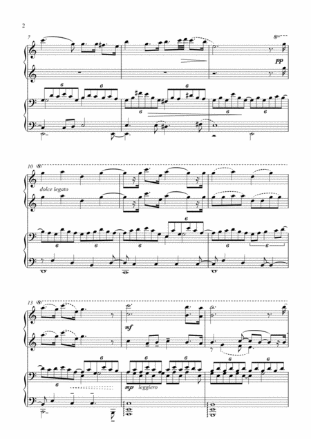 A Adam Cantique De Nol O Holy Night Piano 4 Hands Page 2