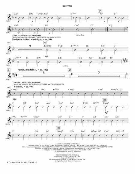 A Carpenters Christmas Arr Roger Emerson Guitar Page 2