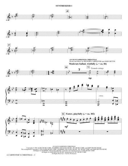 A Carpenters Christmas Arr Roger Emerson Synth 1 Page 2