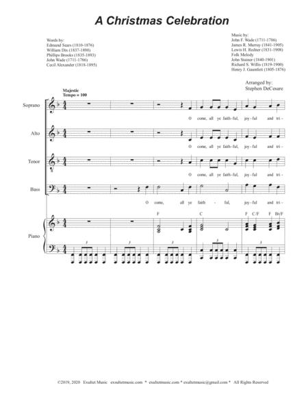 A Christmas Celebration Vocal Quartet Satb Page 2